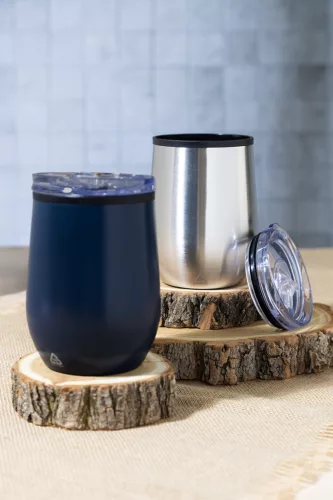 Poppy újrahasznosított rozsdamentes acél thermo pohár