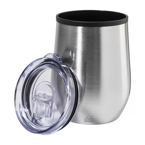 Poppy újrahasznosított rozsdamentes acél thermo pohár