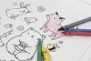 Zocolo RPET színezhető hátizsák, állatok