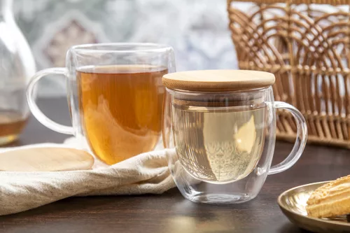 Grobina üveg thermo bögre