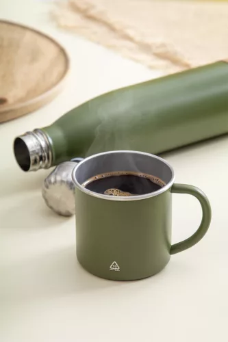 Hossa újrahasznosított rozsdamentes acél bögre