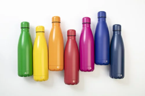 Refill újrahasznosított rozsdamentes acél kulacs