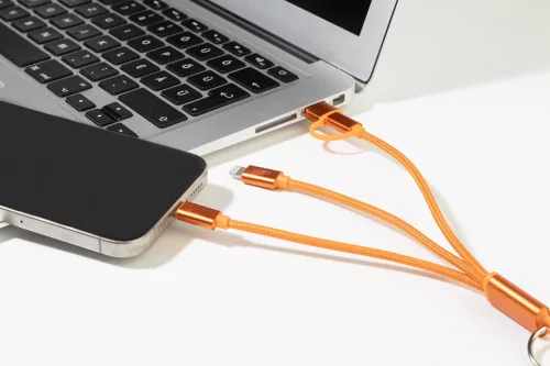 Rafob kulcstartós USB töltőkábel