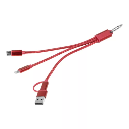 Rafob kulcstartós USB töltőkábel