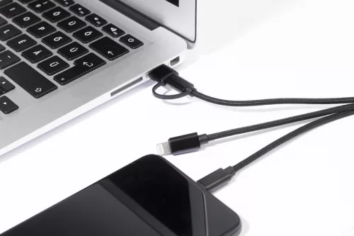 Rafob kulcstartós USB töltőkábel