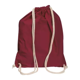 Carlsbad pamut hátizsák, 140 g/m² (Bordó)