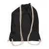 Carlsbad pamut hátizsák, 140 g/m² (Fekete)
