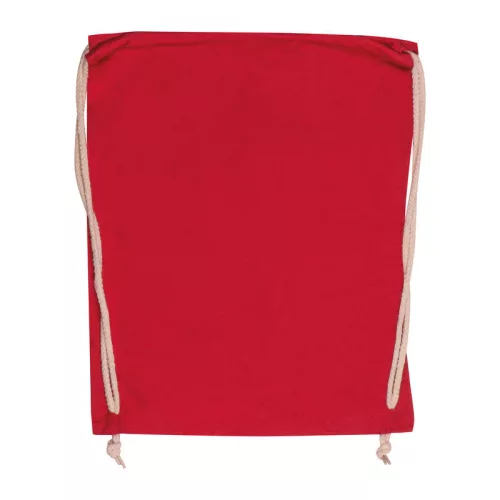 Carlsbad pamut hátizsák, 140 g/m² (Piros)