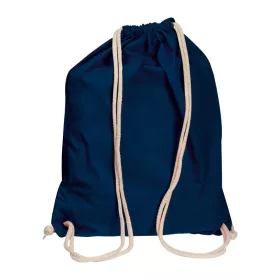 Carlsbad pamut hátizsák, 140 g/m² (Sötétkék)