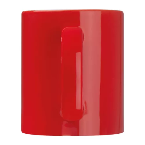Lissabon kerámia bögre, 300 ml (ø 8 × 9,5 cm, Piros)