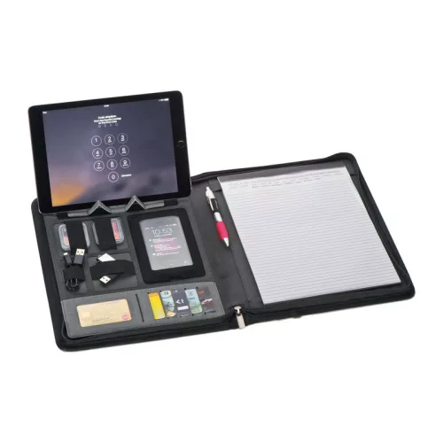 Elda A4 mappa powerbankkal, 5000 mAh