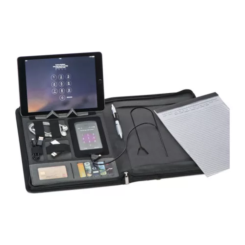Elda A4 mappa powerbankkal, 5000 mAh