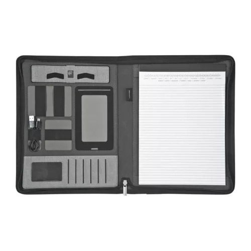 Elda A4 mappa powerbankkal, 5000 mAh
