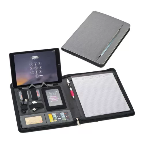 Elda A4 mappa powerbankkal, 5000 mAh