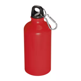 Kielce fém kulacs, 500 ml (ø 7,3 × 19 cm, Piros)