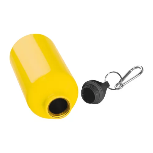 Kielce fém kulacs, 500 ml (19 × ø 7,3 cm, Sárga)