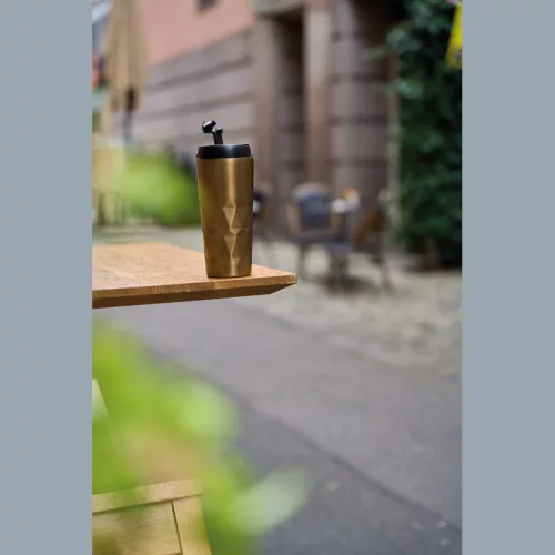 Como fém termöszbögre, 500 ml (18,5 × ø 8 cm, Arany)