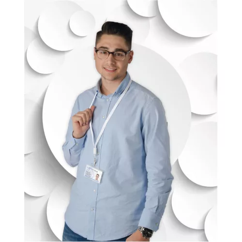 Reno nyakpánt adatkábellel (Fehér)