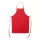 Grillmeister pamut kötény, 170 g/m² (Piros)