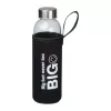 Klagenfurt ivópalack neoprén tokban, 500 ml (ø 7 × 22,3 cm, Fekete)