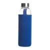 Klagenfurt ivópalack neoprén tokban, 500 ml (ø 7 × 22,3 cm, Kék)