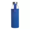 Klagenfurt ivópalack neoprén tokban, 500 ml (ø 7 × 22,3 cm, Kék)