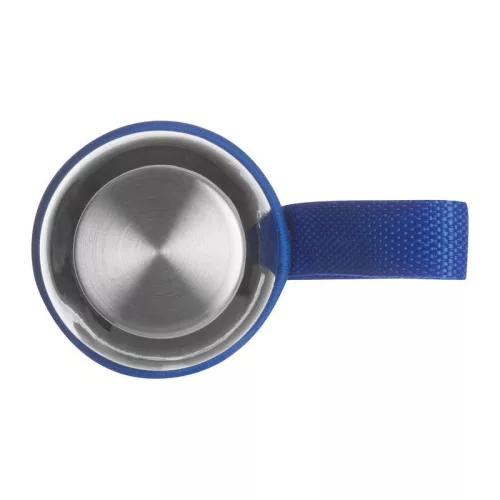 Klagenfurt ivópalack neoprén tokban, 500 ml (ø 7 × 22,3 cm, Kék)