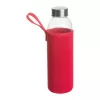 Klagenfurt ivópalack neoprén tokban, 500 ml (ø 7 × 22,3 cm, Piros)