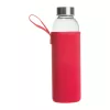 Klagenfurt ivópalack neoprén tokban, 500 ml (ø 7 × 22,3 cm, Piros)