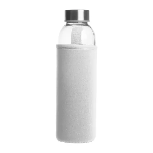 Klagenfurt ivópalack neoprén tokban, 500 ml (ø 7 x 22,3 cm, Fehér)