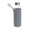 Klagenfurt ivópalack neoprén tokban, 500 ml (ø 7 × 22,3 cm, Szürke)