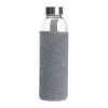Klagenfurt ivópalack neoprén tokban, 500 ml (ø 7 × 22,3 cm, Szürke)