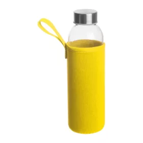   Klagenfurt ivópalack neoprén tokban, 500 ml (ø 7 × 22,3 cm, Sárga)