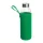 Klagenfurt ivópalack neoprén tokban, 500 ml (ø 7 × 22,3 cm, Zöld)