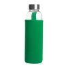 Klagenfurt ivópalack neoprén tokban, 500 ml (ø 7 × 22,3 cm, Zöld)