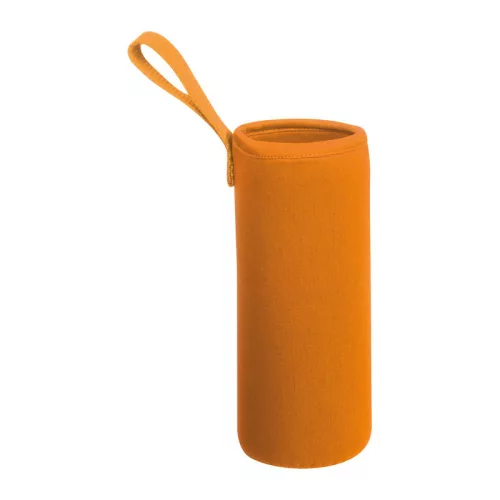 Klagenfurt ivópalack neoprén tokban, 500 ml (ø 7 × 22,3 cm, Narancssárga)