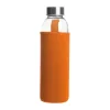 Klagenfurt ivópalack neoprén tokban, 500 ml (ø 7 × 22,3 cm, Narancssárga)