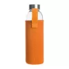 Klagenfurt ivópalack neoprén tokban, 500 ml (ø 7 × 22,3 cm, Narancssárga)