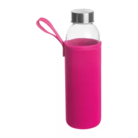   Klagenfurt ivópalack neoprén tokban, 500 ml (ø 7 × 22,3 cm, Rózsaszín)