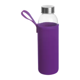   Klagenfurt ivópalack neoprén tokban, 500 ml (ø 7 × 22,3 cm, Lila)