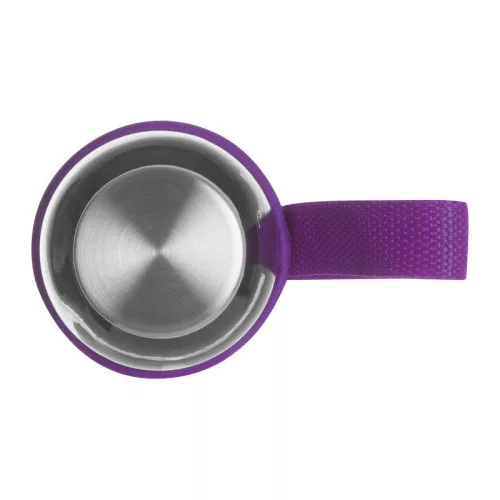 Klagenfurt ivópalack neoprén tokban, 500 ml (ø 7 × 22,3 cm, Lila)