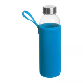   Klagenfurt ivópalack neoprén tokban, 500 ml (ø 7 × 22,3 cm, Világos Kék)