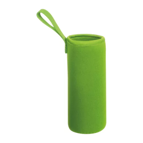 Klagenfurt ivópalack neoprén tokban, 500 ml (ø 7 × 22,3 cm, Világos Zöld)
