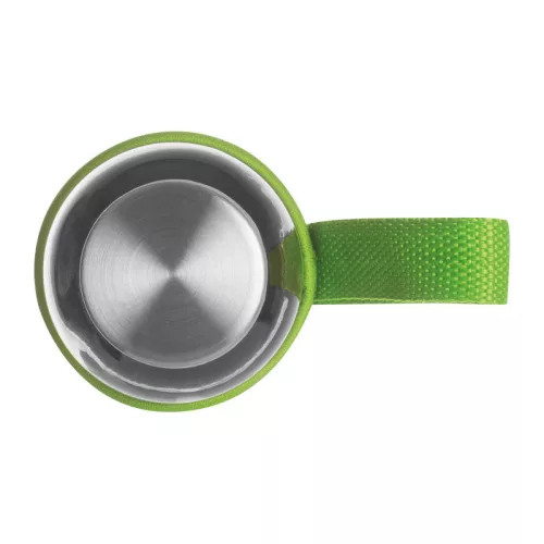 Klagenfurt ivópalack neoprén tokban, 500 ml (ø 7 × 22,3 cm, Világos Zöld)