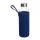 Klagenfurt ivópalack neoprén tokban, 500 ml (ø 7 × 22,3 cm, Sötétkék)