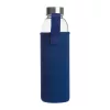 Klagenfurt ivópalack neoprén tokban, 500 ml (ø 7 × 22,3 cm, Sötétkék)