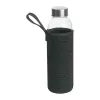 Klagenfurt ivópalack neoprén tokban, 500 ml (ø 7 x 22,3 cm, Sötétszürke)