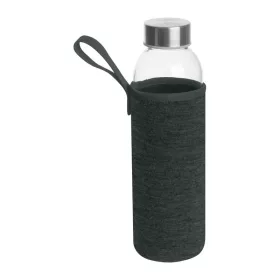   Klagenfurt ivópalack neoprén tokban, 500 ml (ø 7 x 22,3 cm, Sötétszürke)