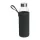Klagenfurt ivópalack neoprén tokban, 500 ml (ø 7 x 22,3 cm, Sötétszürke)