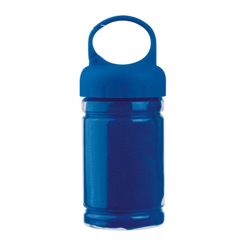 Sporty mikroszálas törölkőző (ø 6,3 × 16,5 cm, Kék)